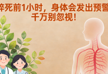 猝死前1小时,身体在求救!专家教你如何识别这些预警! - 大风热搜网
