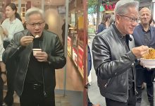 穿皮衣逛南锣鼓巷！全球AI教父黄仁勋的北京日常：吃38元路边摊，和游客挤合影 - 大风热搜网
